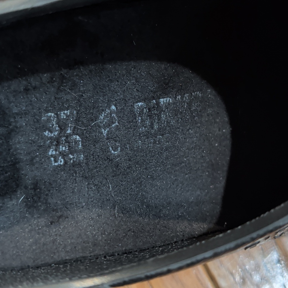 Birkenstock Profi Birki Textured Black Slip-On Work Shoes - Picture 6 of 9